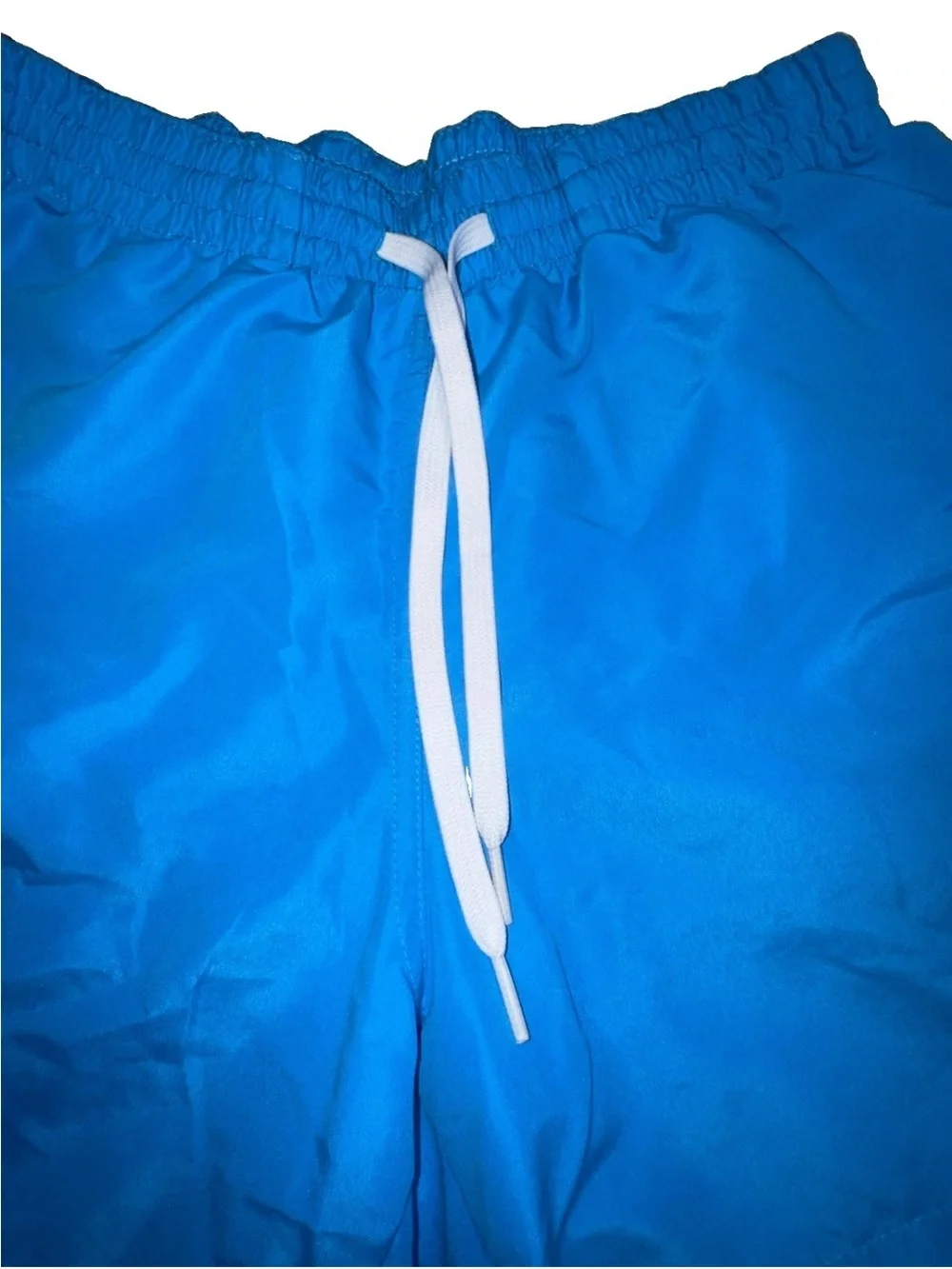 Chubbies Men’s Medium Blue Swim Trunks 5” Inseam Made in USA Drawstring